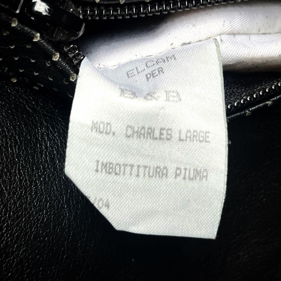 取付無料！B&Bイタリア 本革ブラックモダン正方形クッション 枕 ピロー