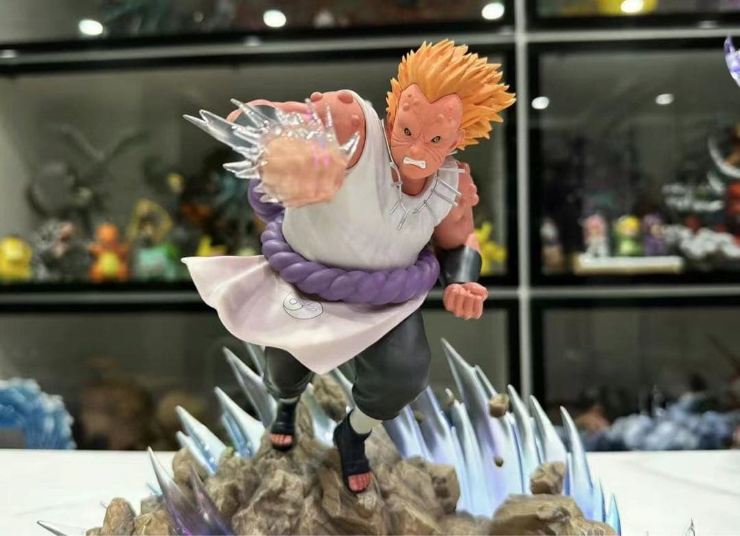 ナルト 秋道チョウジ vs じろうぼう ガレージキット ガレキ スタチュー