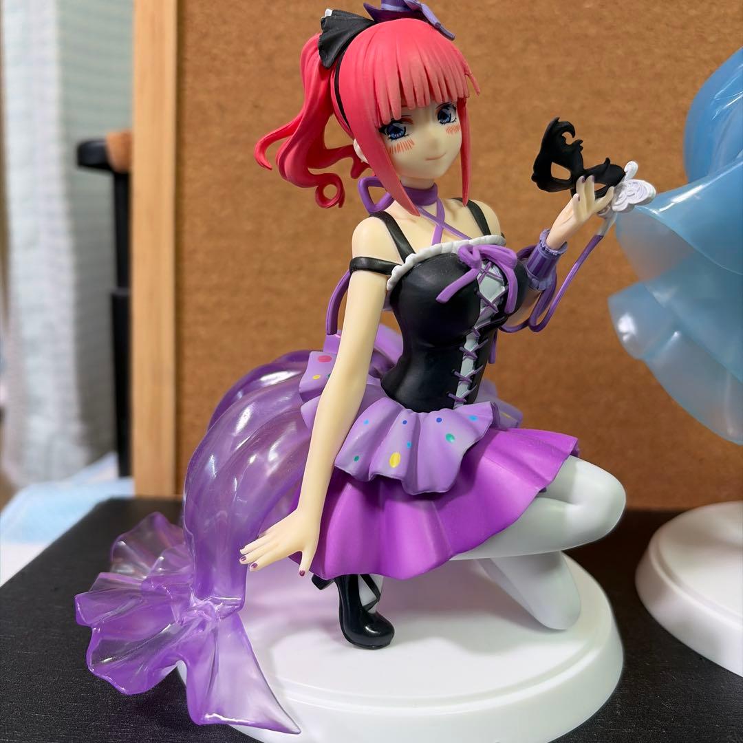 五等分の花嫁　ひこくじB.C賞 中野二乃&中野三玖フィギュア　セット