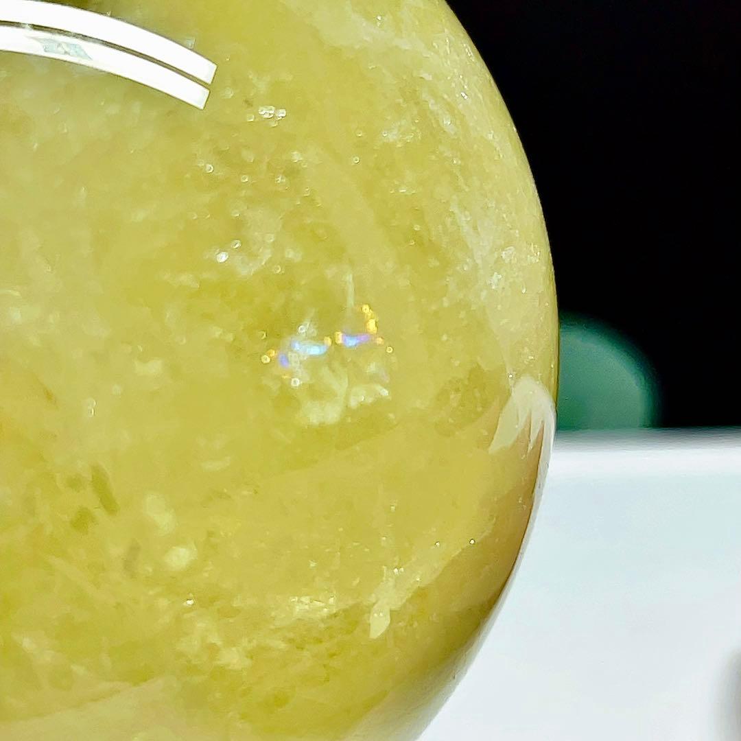 シトリン　丸玉　スフィア　黄水晶　天然石　パワーストーン　【超美品】 2