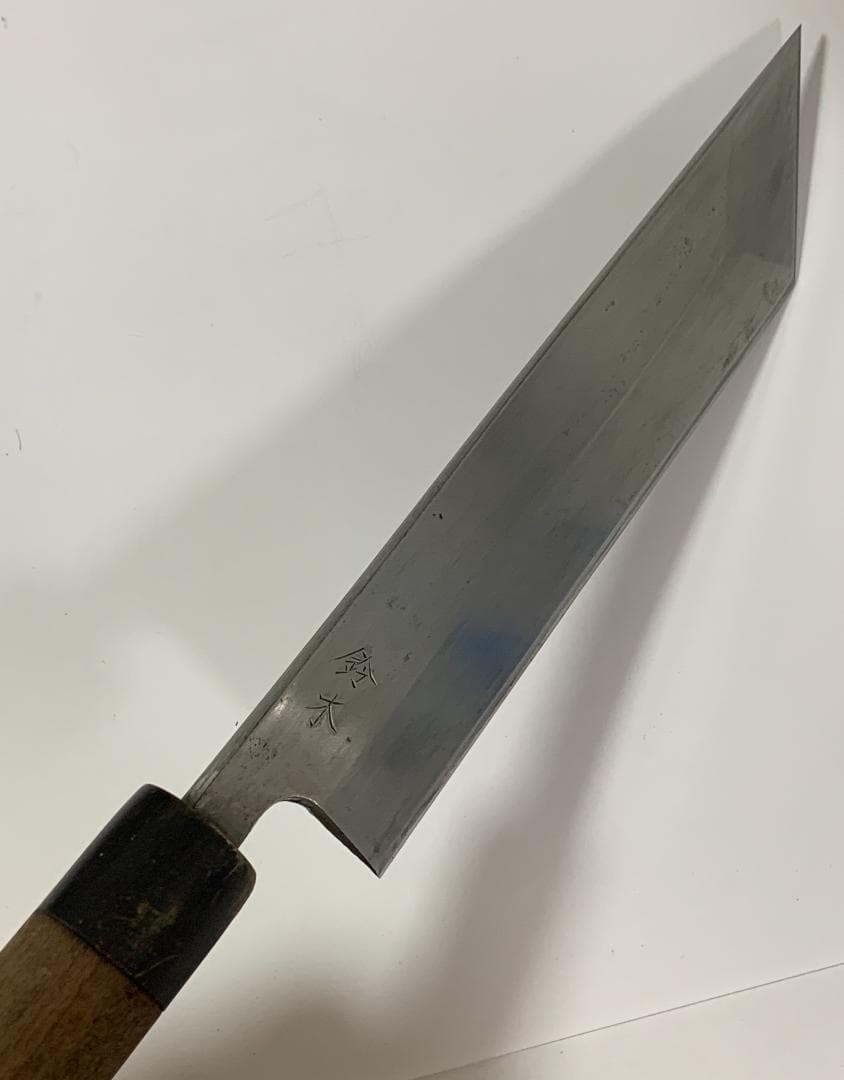 正本 刻印 鰻裂包丁 うなぎ包丁　約20cm