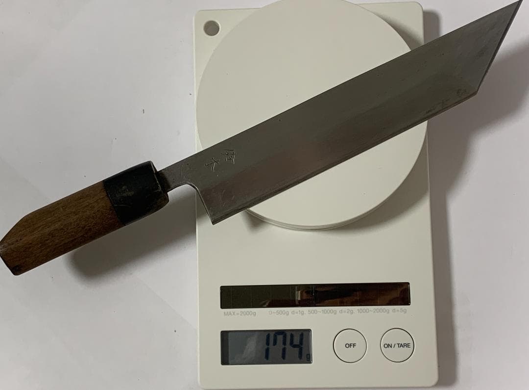 正本 刻印 鰻裂包丁 うなぎ包丁　約20cm