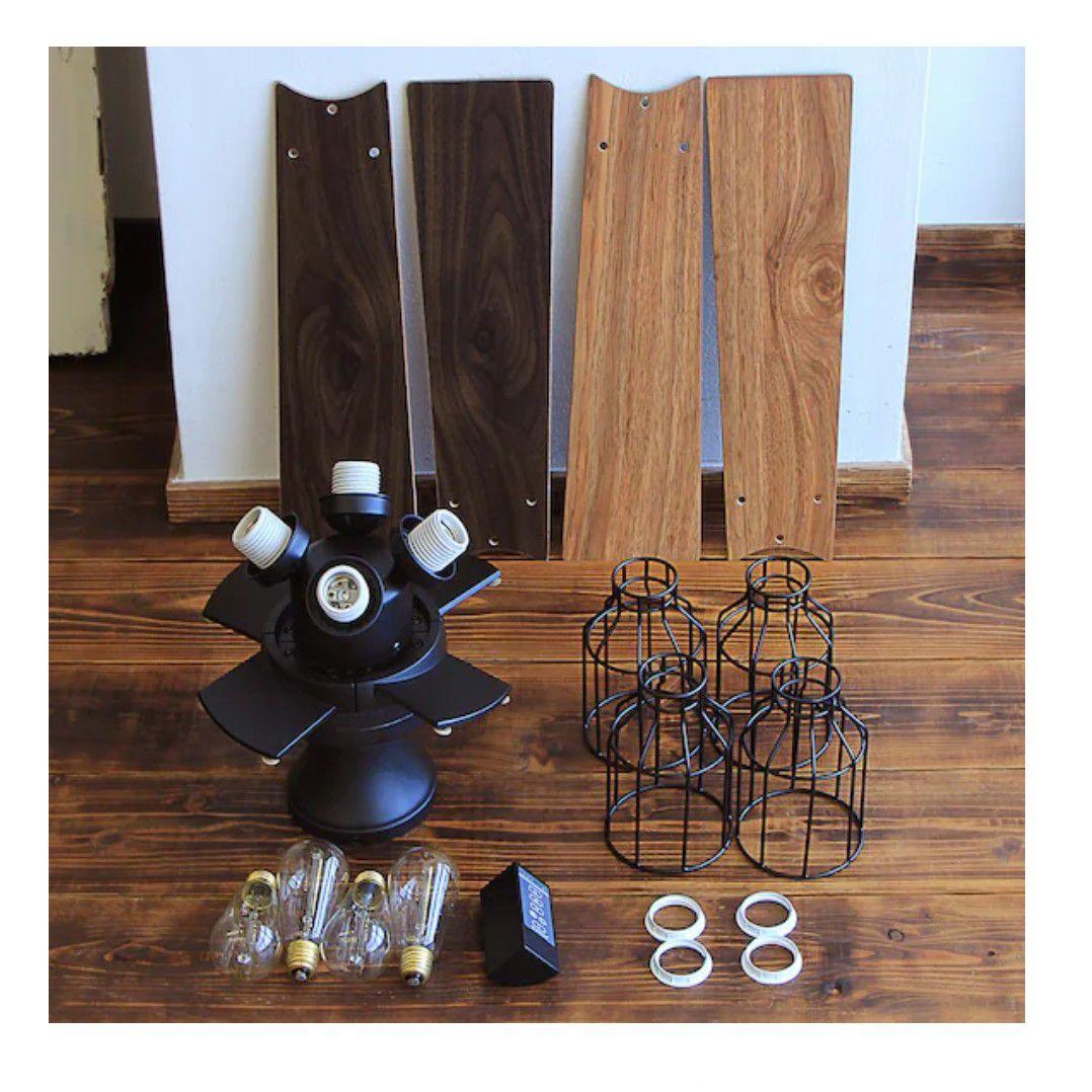 【美品】JAVALO ELF / シーリングファンライト JE-CF001V