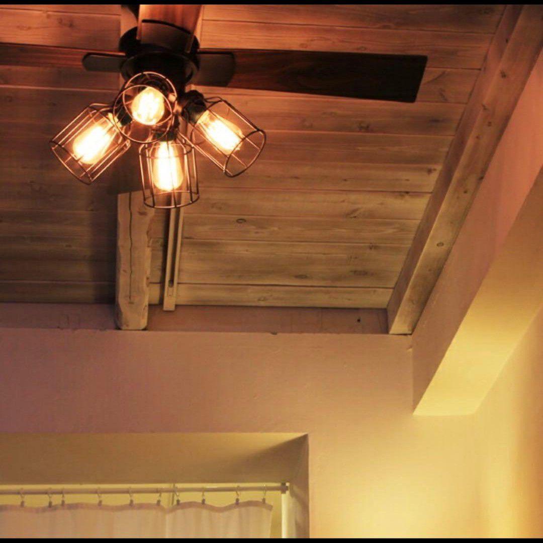 【美品】JAVALO ELF / シーリングファンライト JE-CF001V