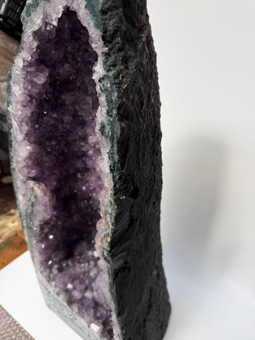 アメジスト ジオード 56cm高