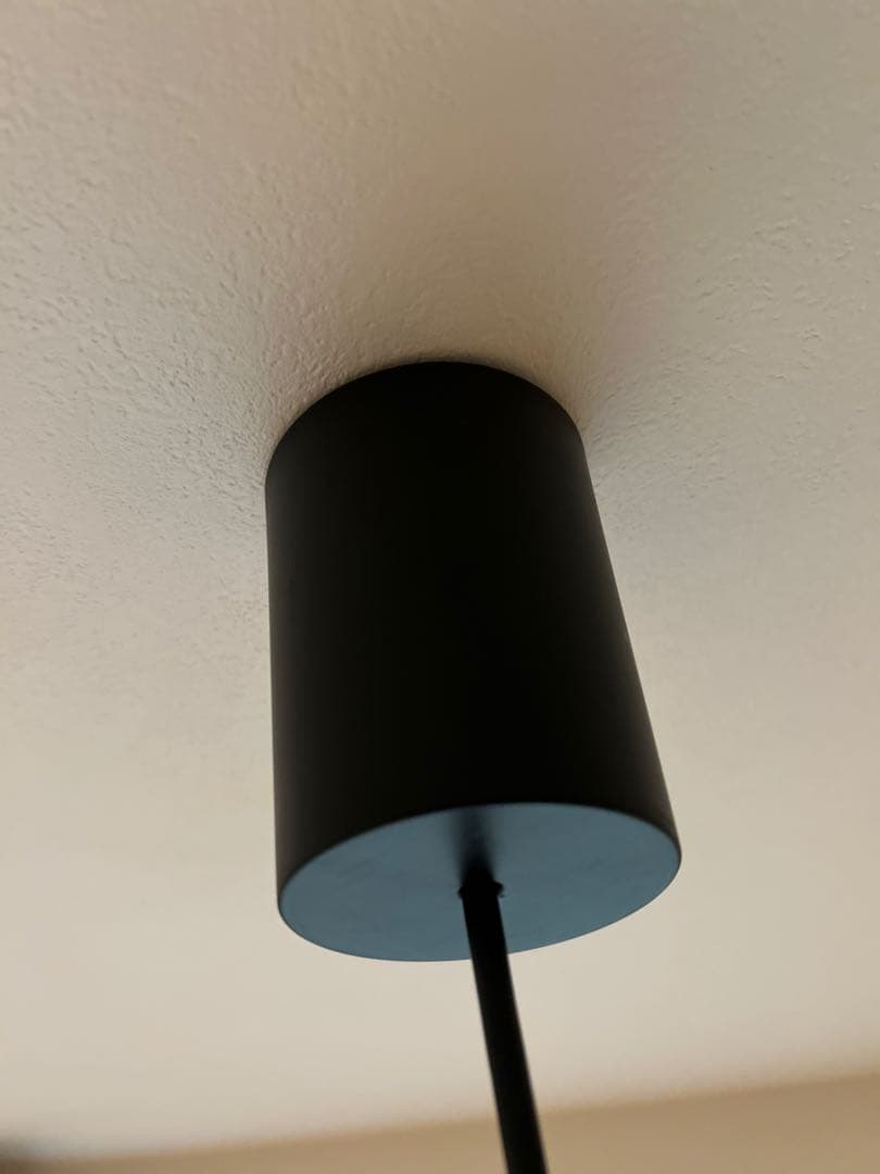 最終値下げ 美品 無印良品 ペンダントライト 台形L マットブラック