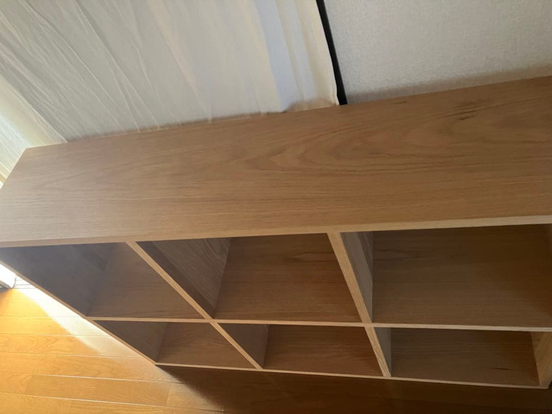 無印良品　スタッキングシェルフ3×2段　オーク材