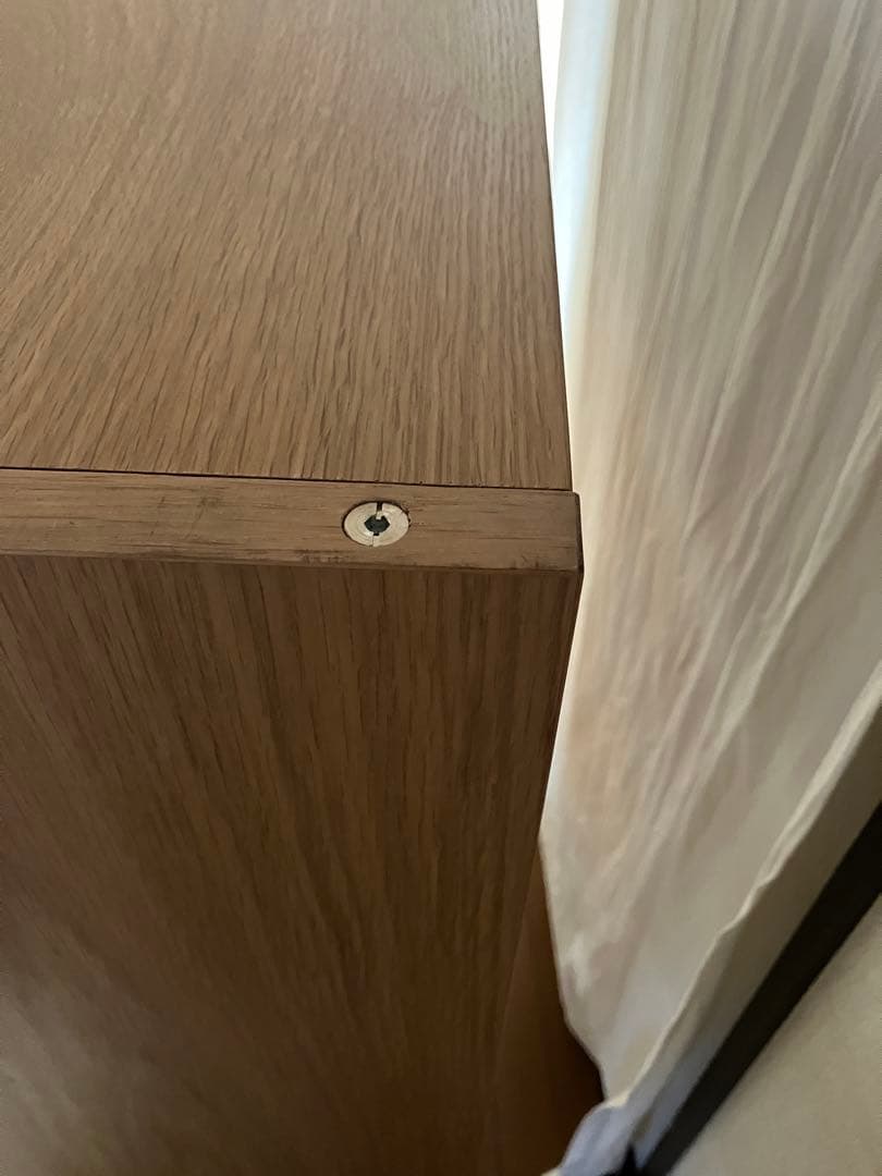 無印良品　スタッキングシェルフ3×2段　オーク材