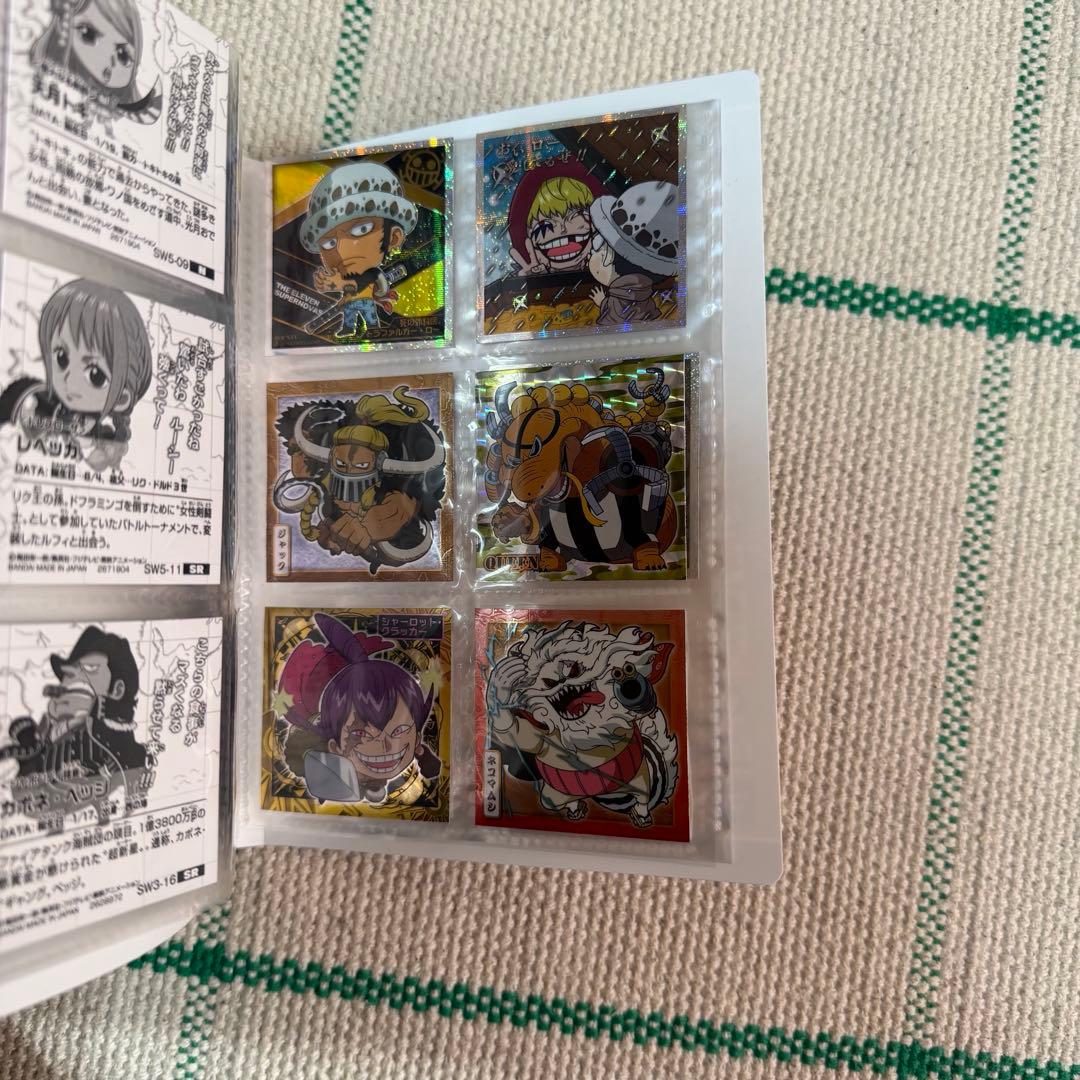 ONE PIECE 大海賊シールウエハース ファイル当選品 ふぉるめーしょん