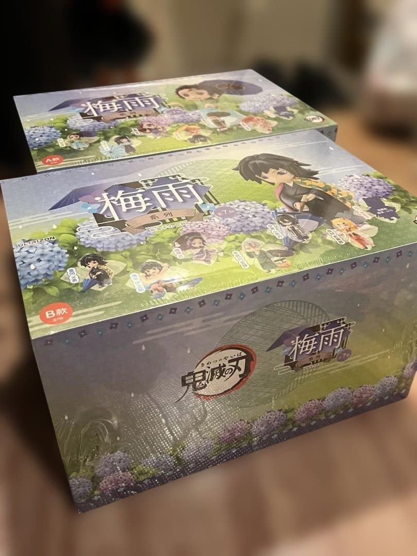 鬼滅の刃　フィギュア　A+Bボックス12個入　梅雨シリーズ ufotable