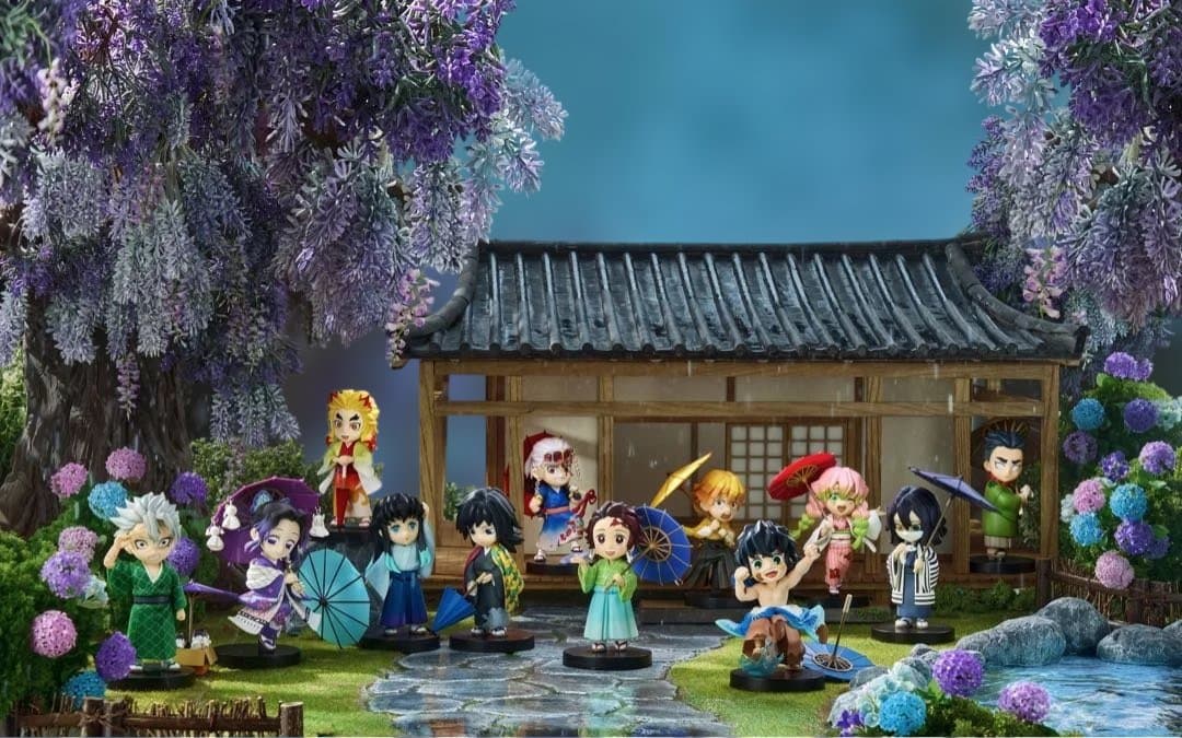 鬼滅の刃　フィギュア　A+Bボックス12個入　梅雨シリーズ ufotable