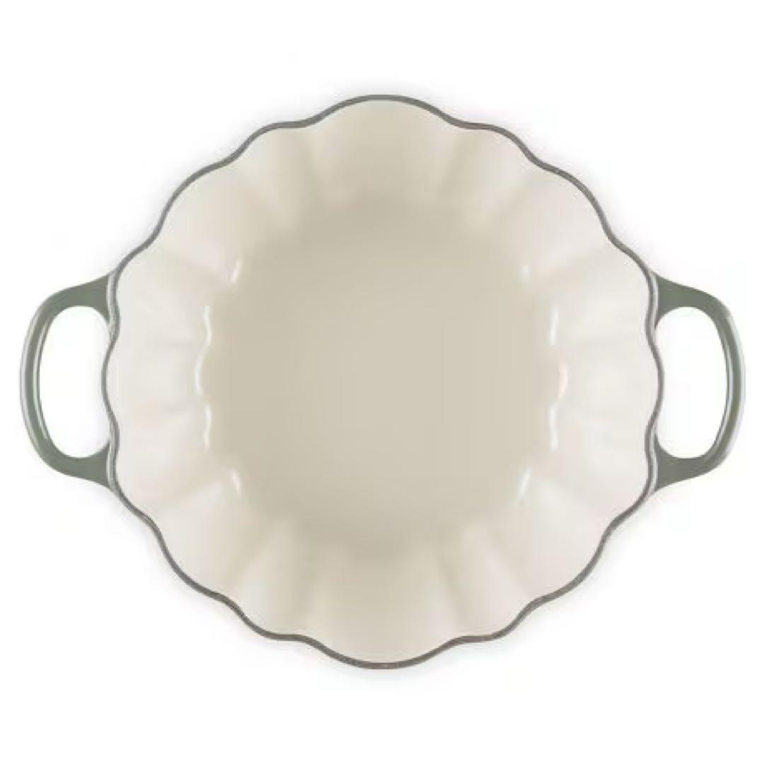 ル・クルーゼ ココットパンプキン 24cm タイム (ゴールドツマミ) 新品