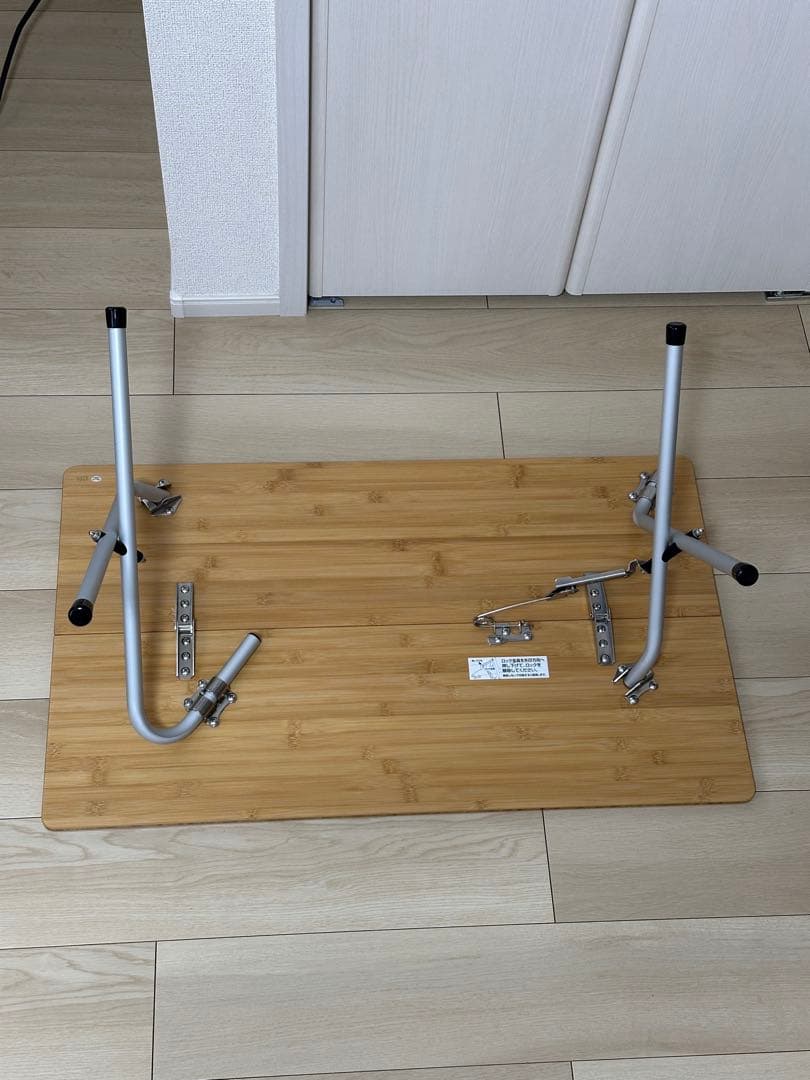  peak ワンアクションローテーブル 竹 LV-100TR