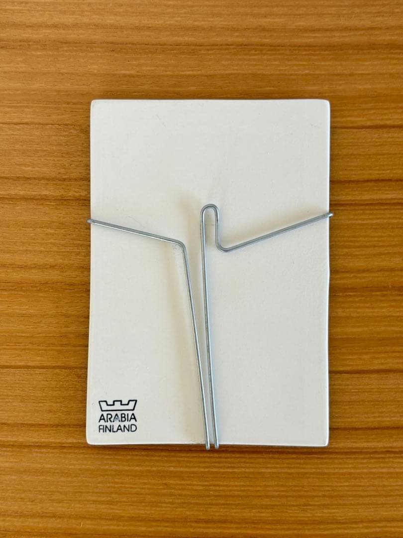 ARABIA ヘルヤ \"Täysin sydämin\" 陶板画