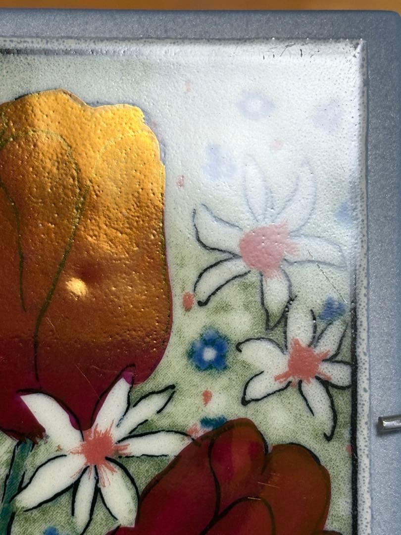 ARABIA ヘルヤ \"Täysin sydämin\" 陶板画