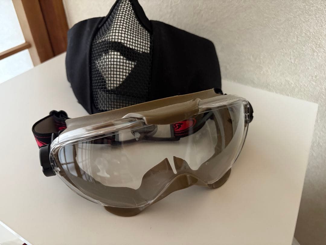 サバゲー用フェイスマスクゴーグルBB弾セット