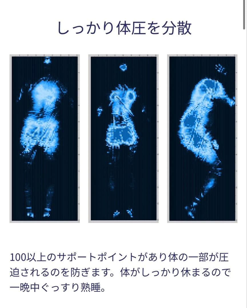 【使用期間1ヶ月未満】エマ・マットレス セミダブル