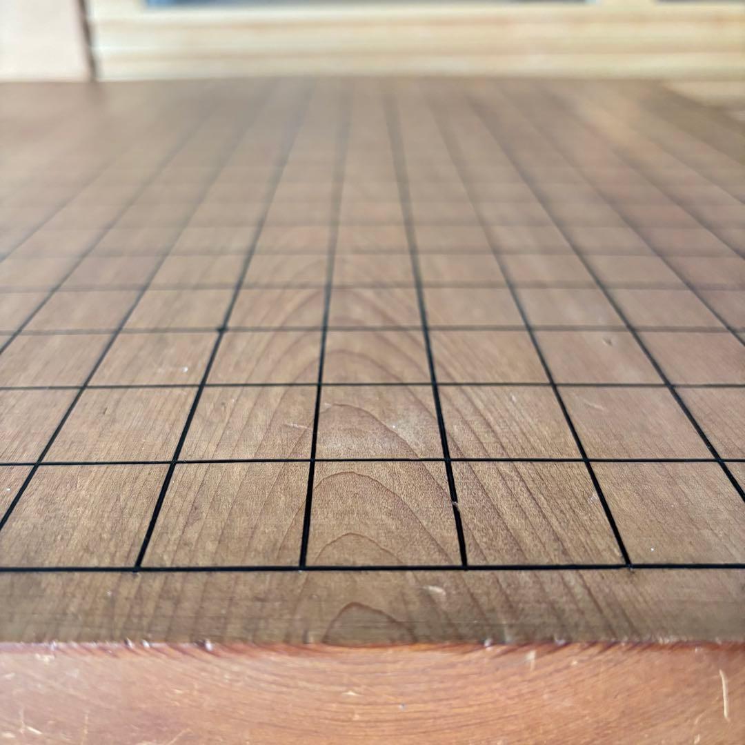 天然木 碁盤セット 蛤白147・黒184 本格仕様 盤裏ヘソ付 - メルカリ