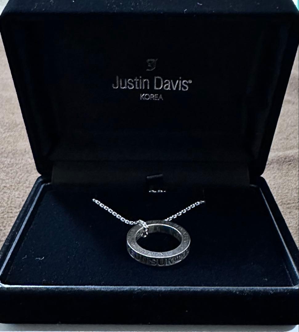 チャン・グンソクときラブ限定Justin Davis Koreaネックレス