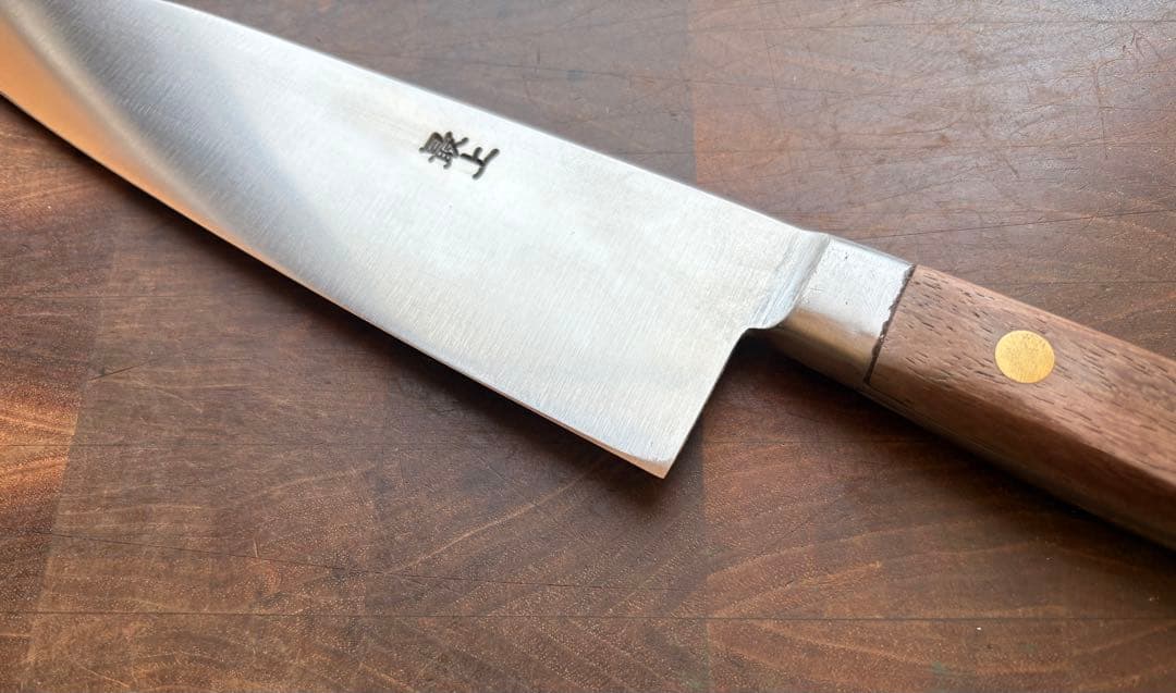 正本総本店　最上　牛刀　195mm 6寸半　包丁　全鋼　洋包丁　未使用　炭素鋼