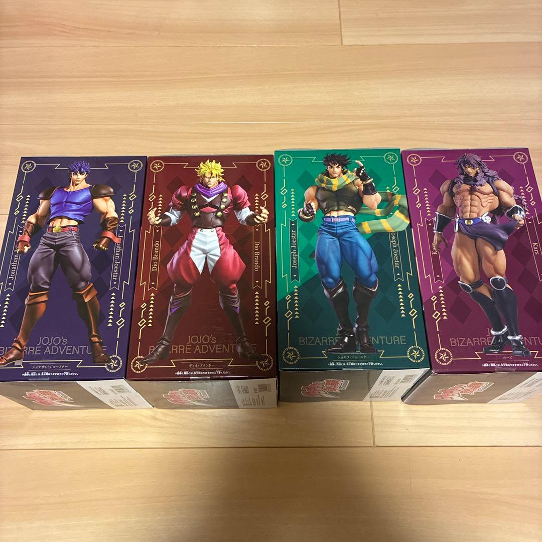 ジョジョの奇妙な冒険 フィギュア Mometria 4個セット - メルカリ