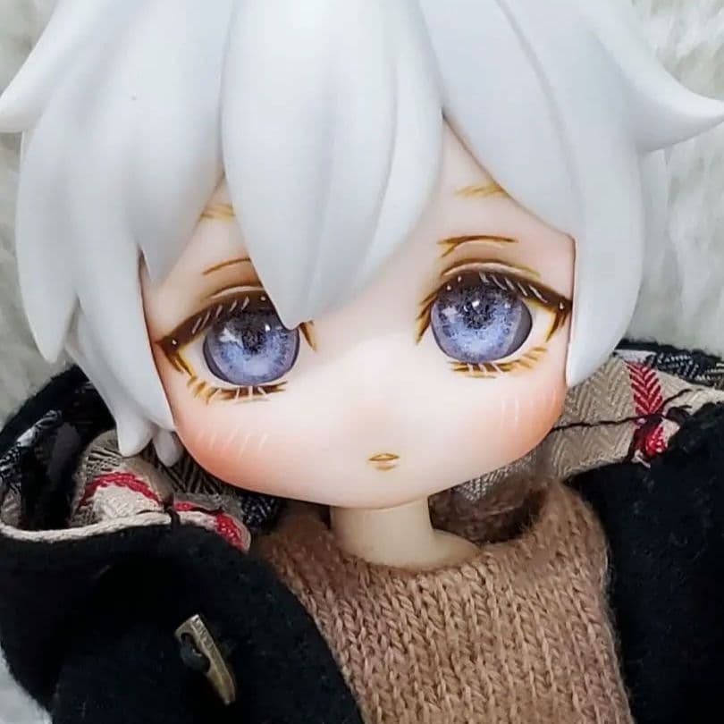 ねんどろいどどーる かすたむフェイス カスタムヘッド cream肌 - メルカリ