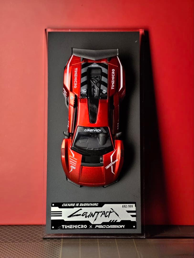 1/64 timemicro ランボルギーニ カウンタック 午年限定版 - メルカリ
