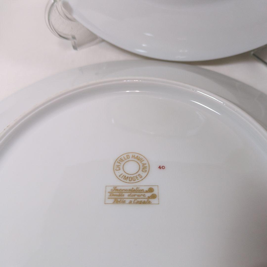 CH FIELD アビランド ヴィクトリアンスワロー ディナー皿2枚