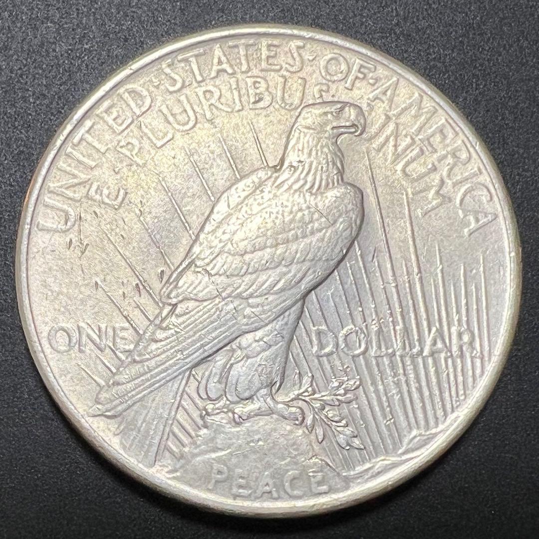 1925年 平和の女神 1ドル銀貨　silver90％