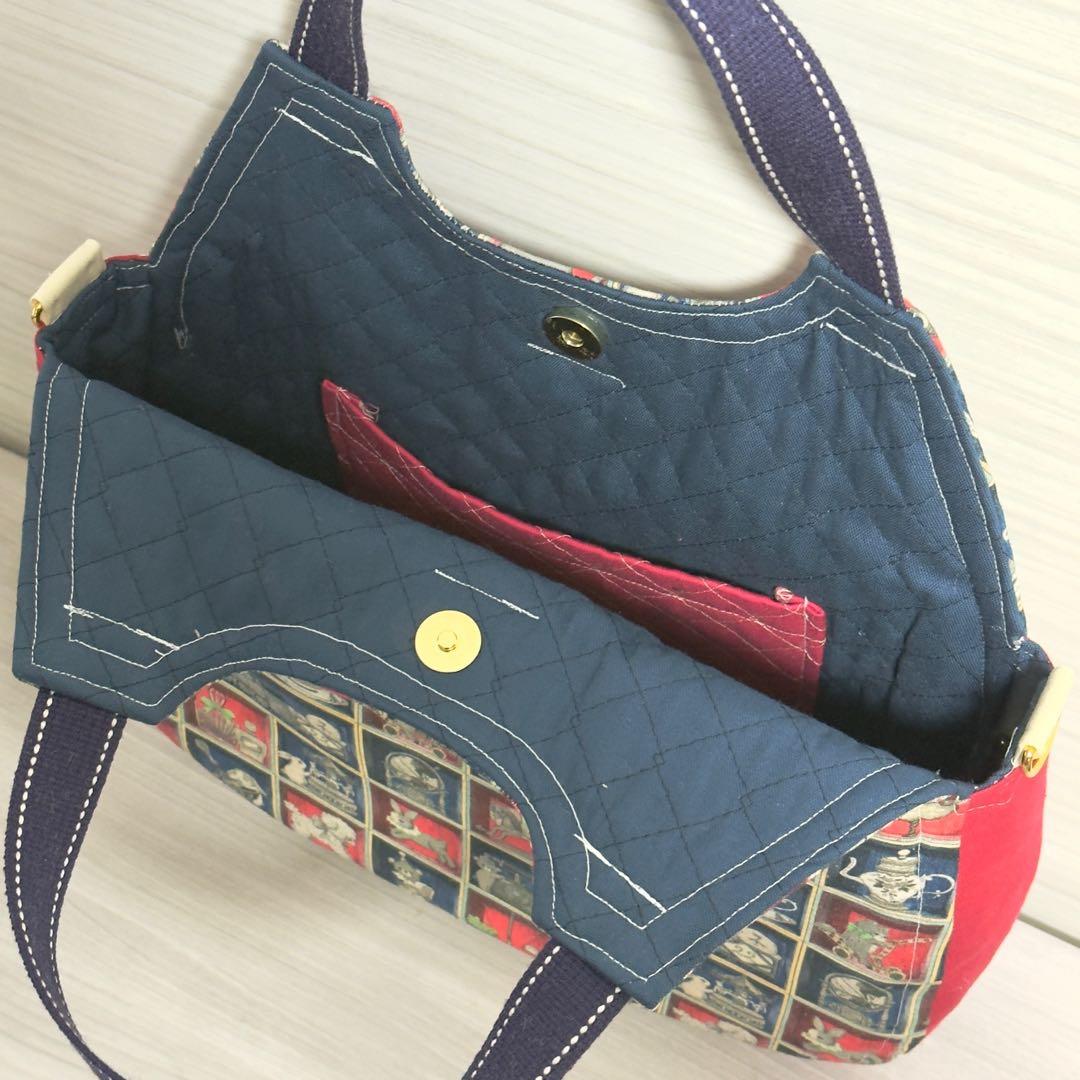 ふわコロショルダー ユキエモン TOYナイトボックス/レッド×ネイビー