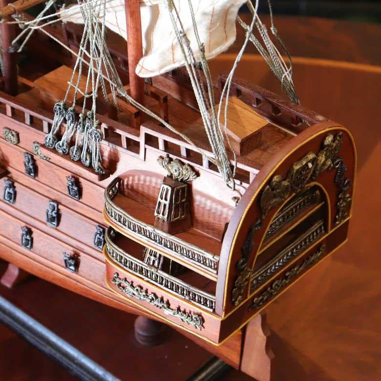 帆船 ロワイヤルルイ フランス  軍船 モデルシップ  LOUIS