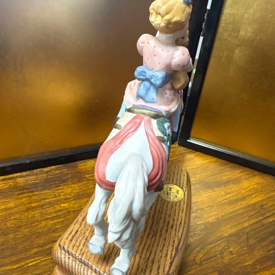 ヴィンテージ　トビン　プレーリー カルーセルオルゴール