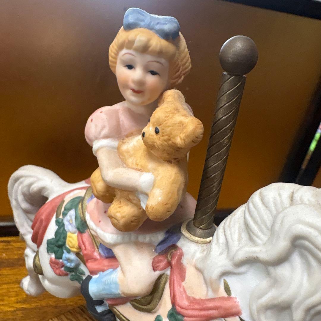 ヴィンテージ　トビン　プレーリー カルーセルオルゴール