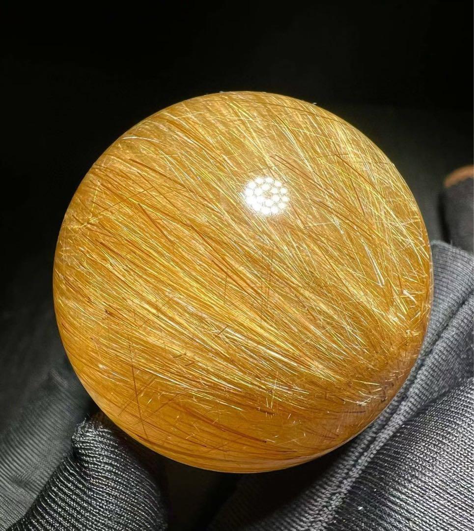 ⭐︎【天然】タイチンクオーツ 置物 44.2mm 122.2g