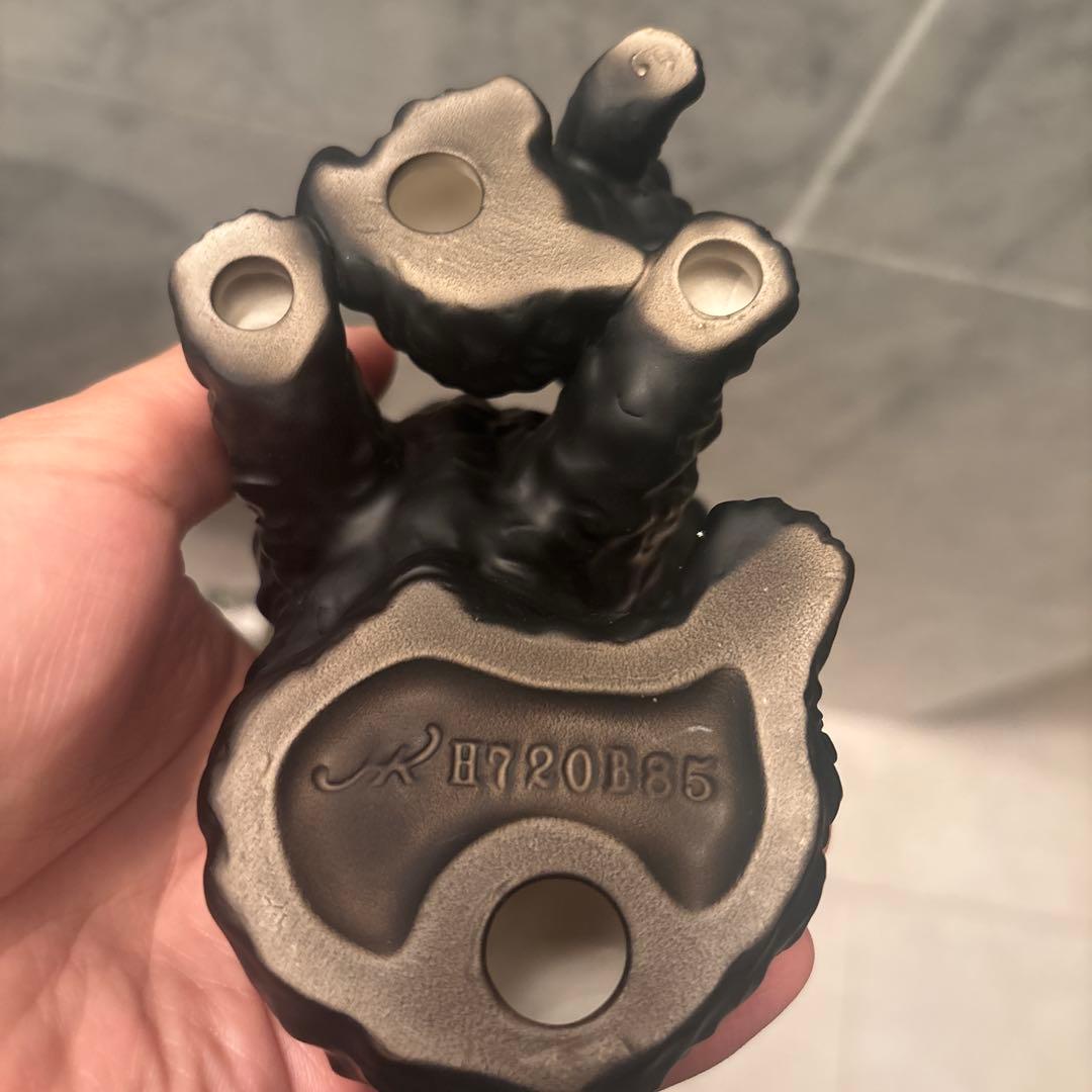 幻の博雲陶器社60年代ビンテージ生きているように美しい瞳で可愛過ぎるトイプードル