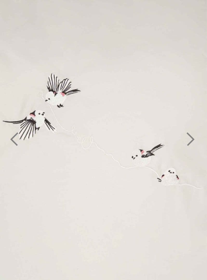 シマエナガ｜ベッドリネン 4ピースセット ダブル