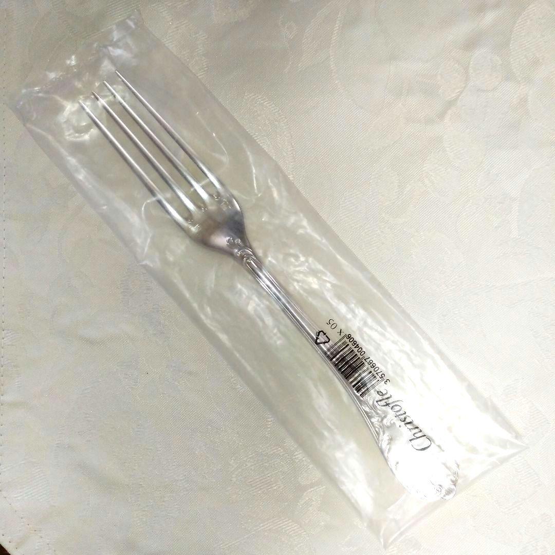 半額以下❗未使用品✨CRISTOFLE・シルバーコーティング・テーブルフォーク