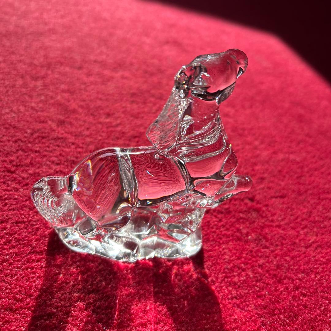 バカラ　馬　ガラス　干支