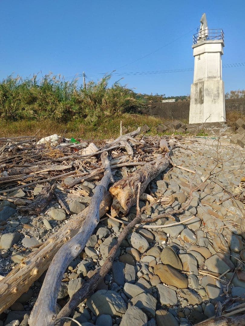 流木　クリスマスツリー　ハンドメイド LED ライト付