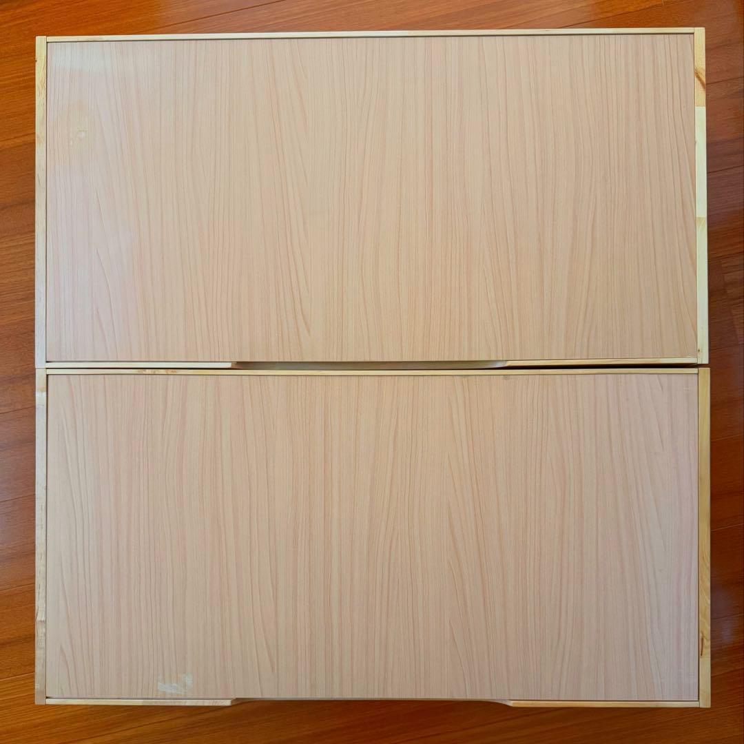 ACTUS ベッド下収納　キャスター付き　2個セット