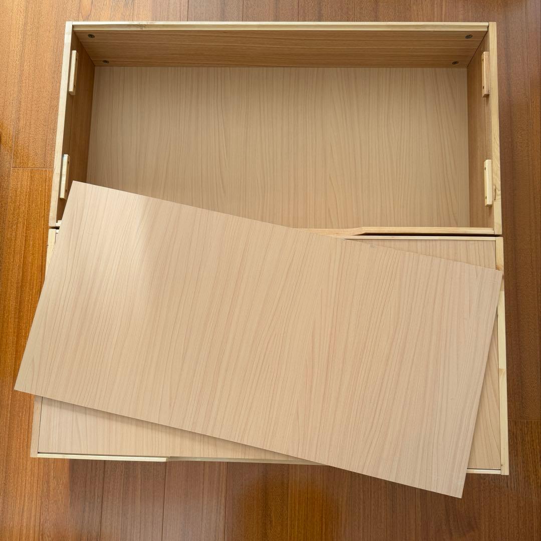 ACTUS ベッド下収納　キャスター付き　2個セット