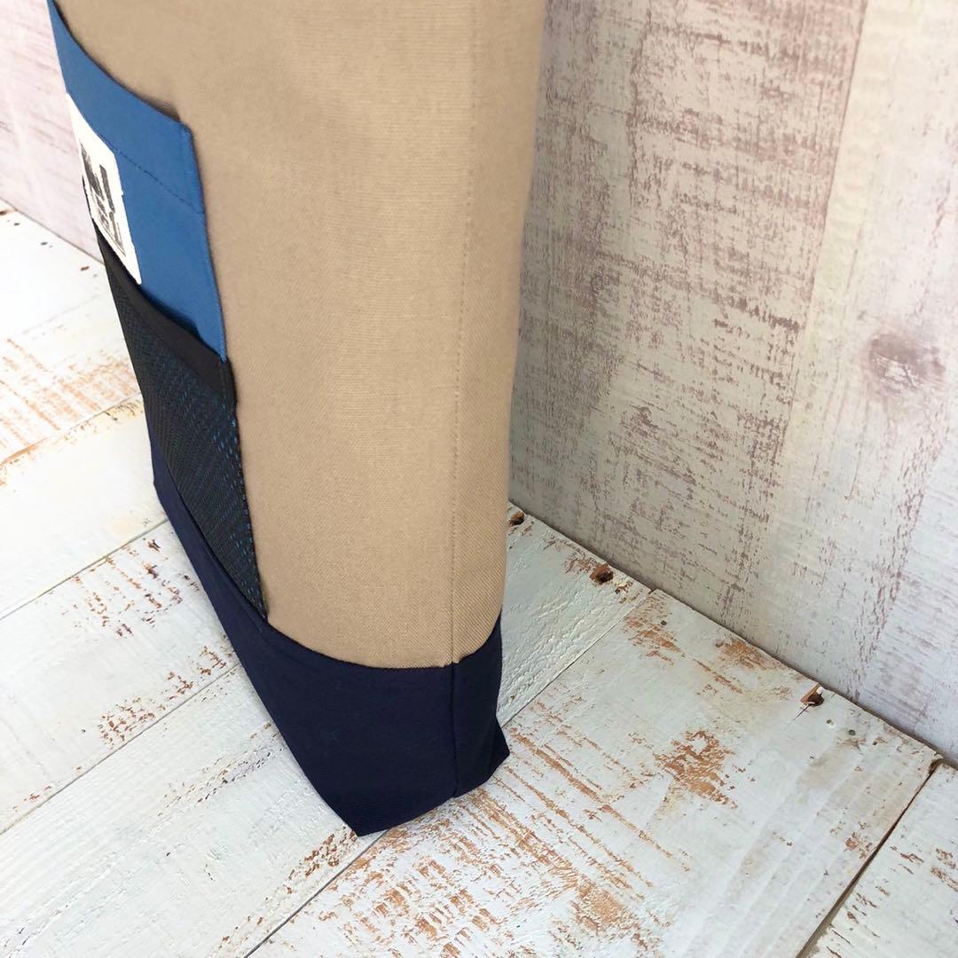 アウトドア風デザイン☆入園入学4点セット ブルー・オレンジ