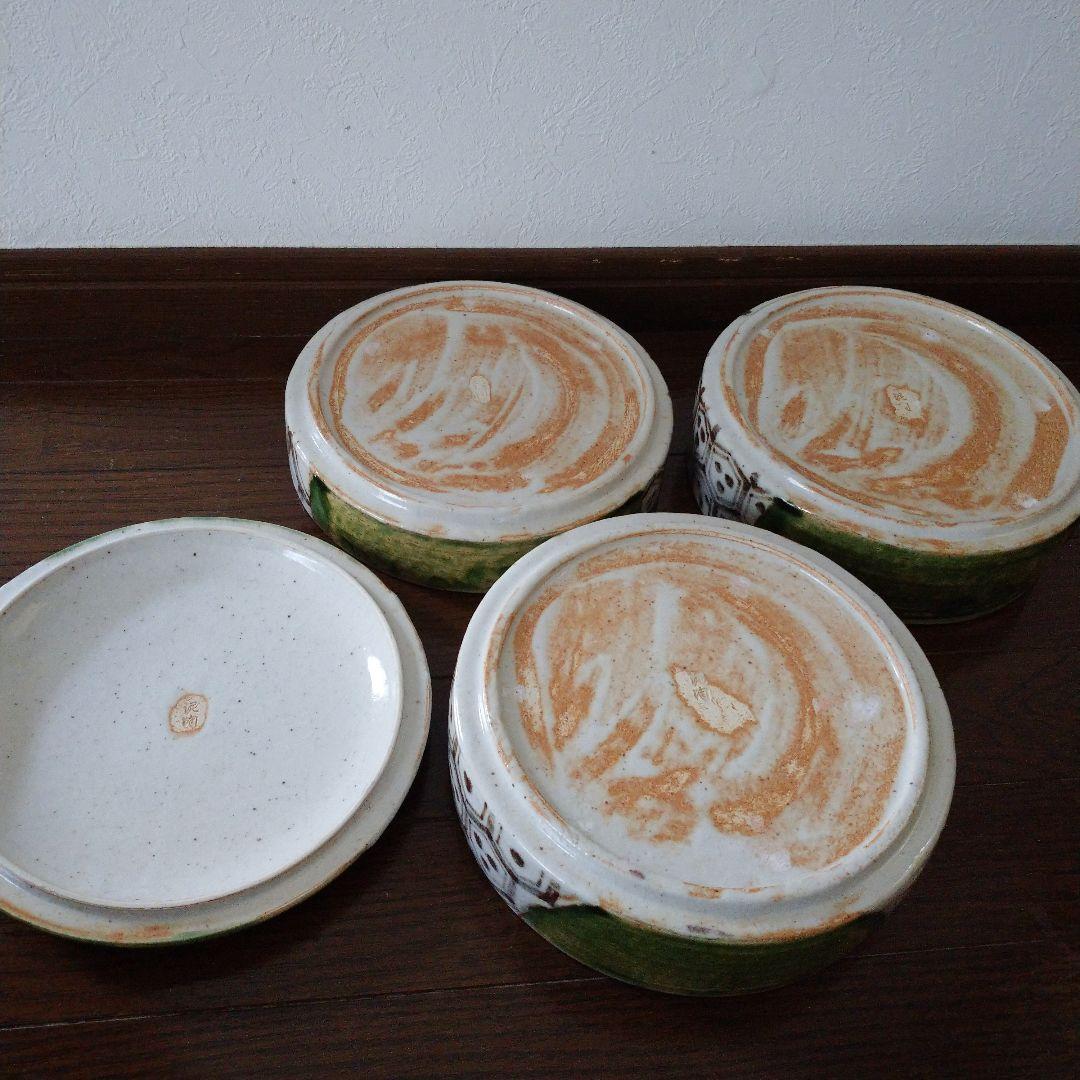 大特価‼️ 最終値下げ‼️ 深川勝美作‼️ 泥陶 窯‼️ 三段重‼️ 織部焼‼️