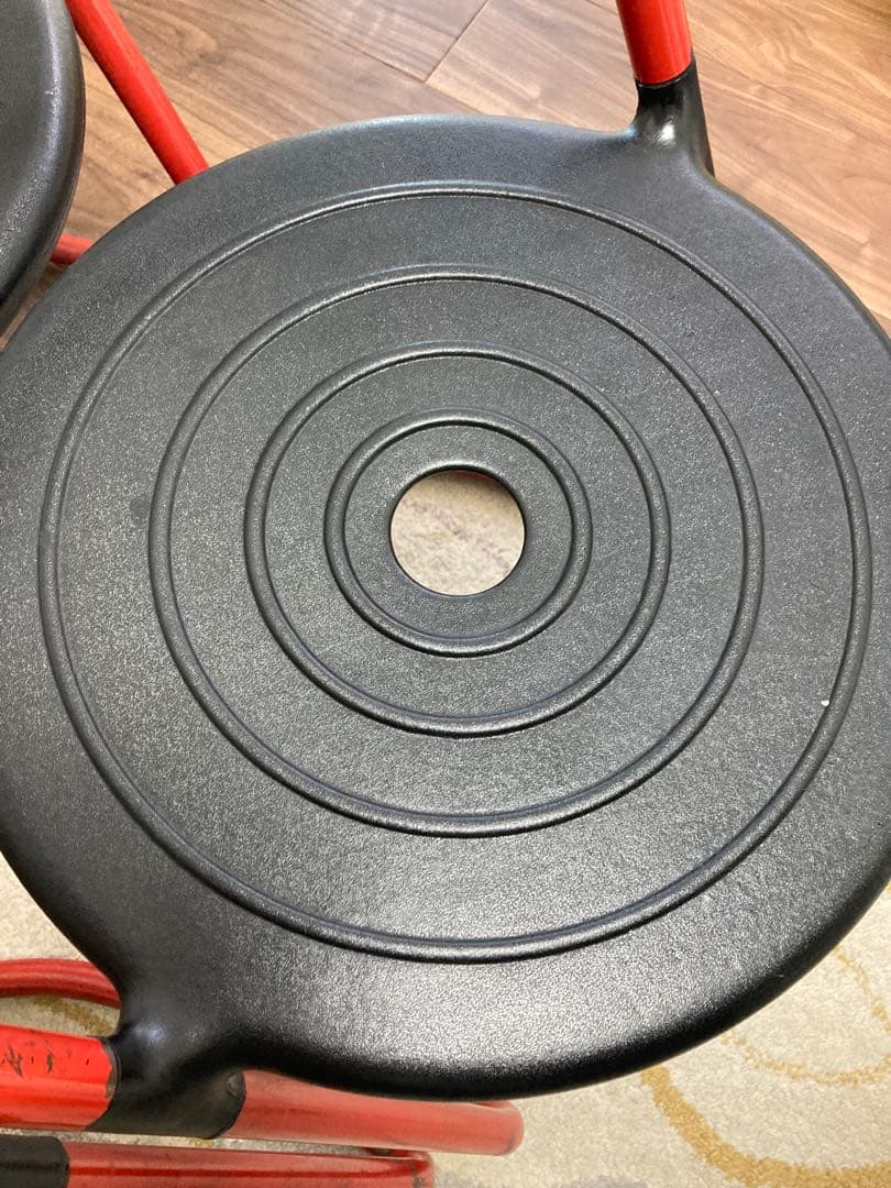 【直接取引限定】チトセ　カンティレバー スツール チェア 4脚　昭和レトロ