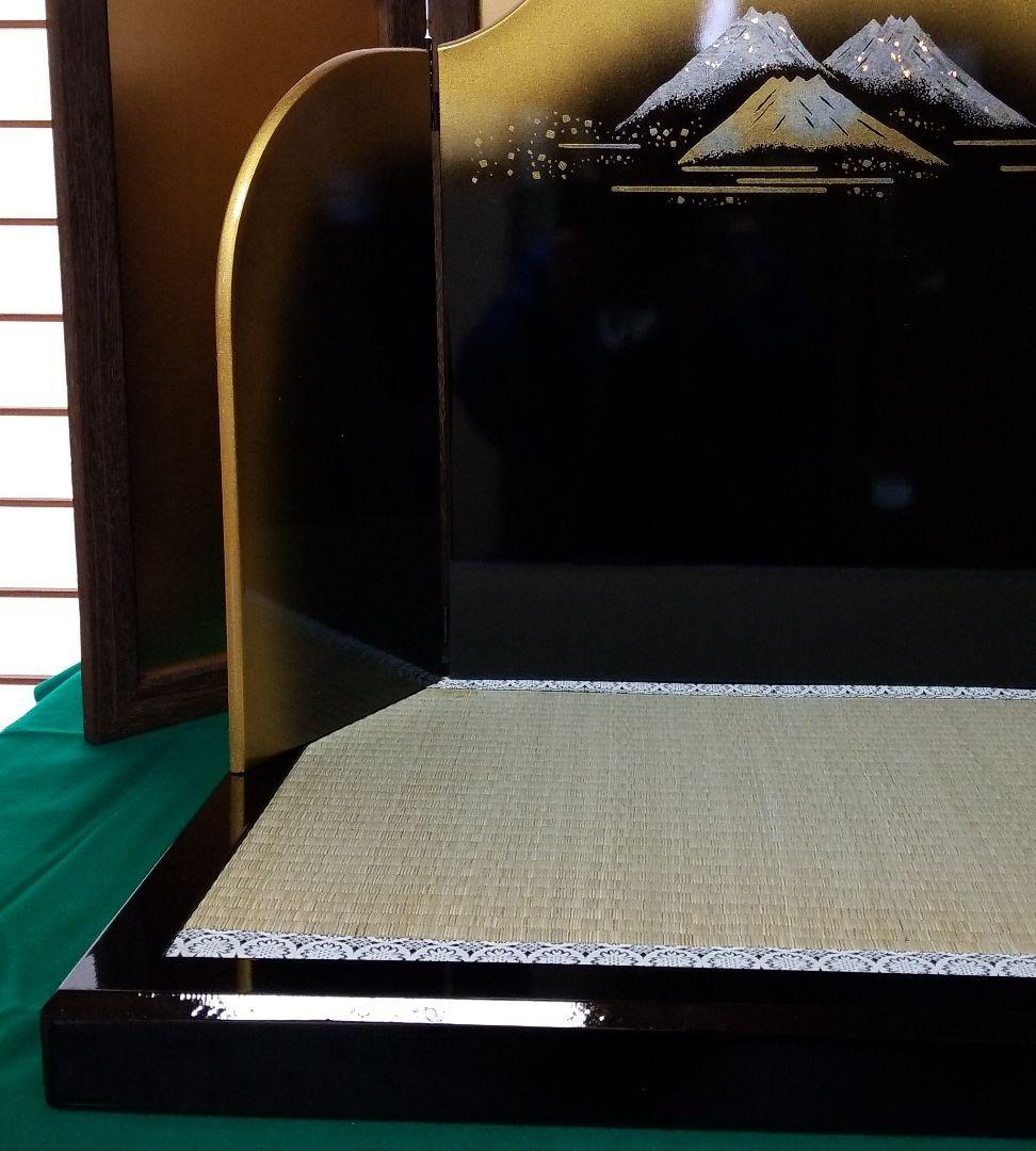 五月人形用　台と屏風のセット　18号