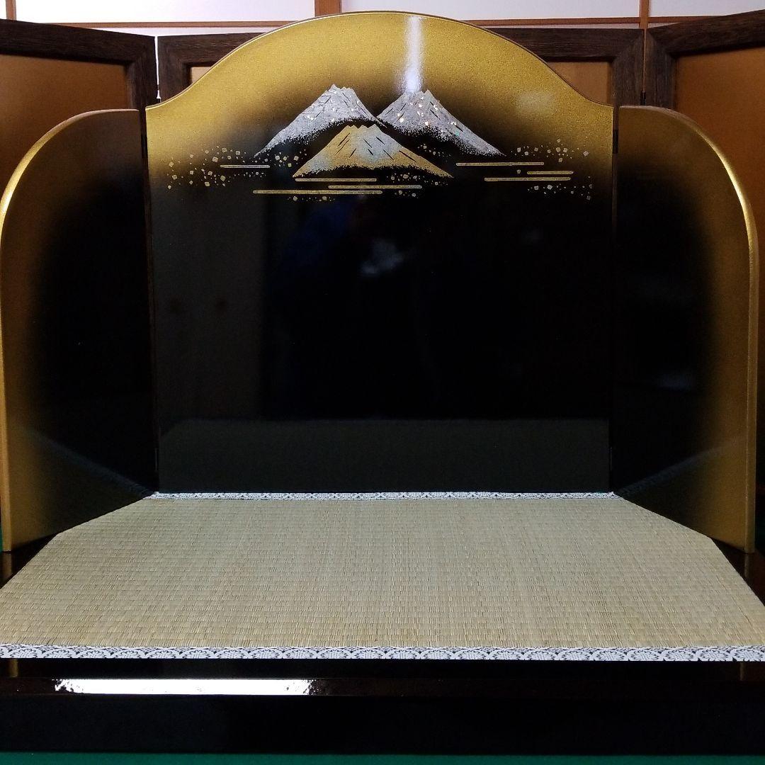 五月人形用　台と屏風のセット　18号