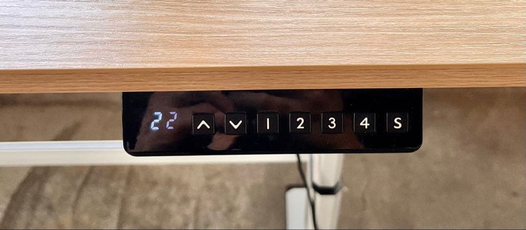 ① 【中古】オフィスコム 昇降デスク 電動式 W1000 SM‐7167601