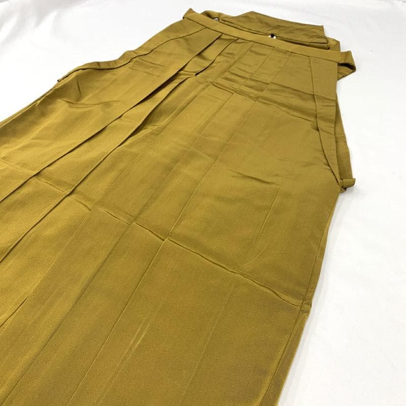 602bj11■袴 ジュニア カーキ色 (紐下丈 83.5cm)ハーフ成人式