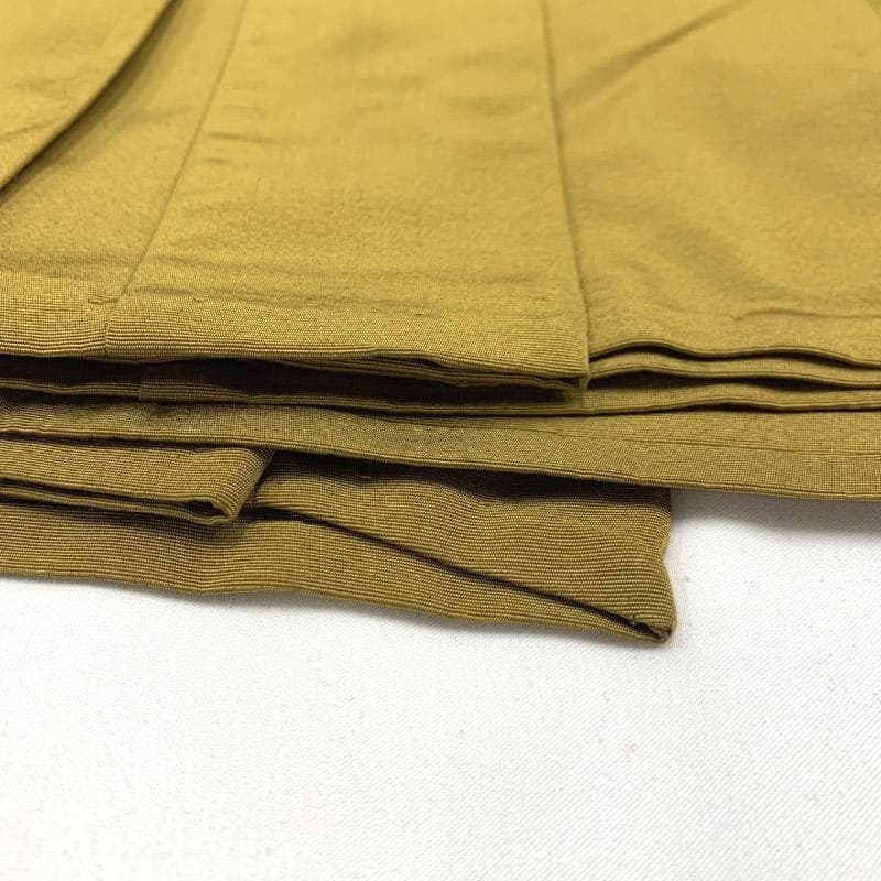 602bj11■袴 ジュニア カーキ色 (紐下丈 83.5cm)ハーフ成人式