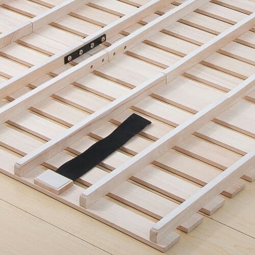 すのこベッド　折りたたみ　天然桐　二つ折り